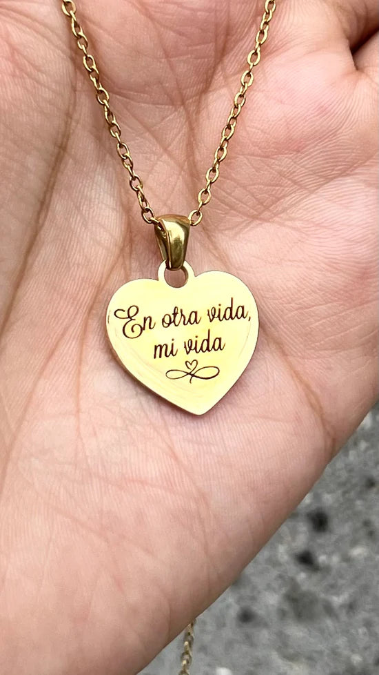 Collar Baby Ángel - Personalizado con dibujo en acero